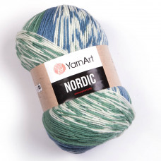 654 Пряжа Nordic 150гр - 510м (разноцветный). YarnArt