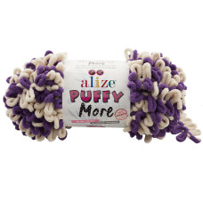 6541 Пряжа Puffy More 150гр-11,5м (різнокольорова). Alize