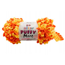 6547 Пряжа Puffy More 150гр-11,5м (різнокольорова). Alize