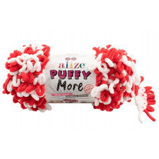 6556 Пряжа Puffy More 150гр-11,5м (різнокольорова). Alize