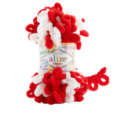5891 Пряжа Puffy Color 100гр-9м (різнокольоровий) Alize