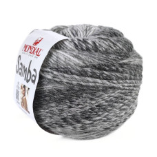 659 Пряжа Mondial Samba, 200г - 400м, мультіколор, 30% вовна віргінська, 70% мікрофібра