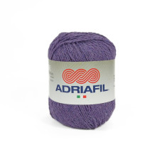 66 Пряжа Adriafil Fenice, 50г - 155м, бузковий, 80% бавовна перероблена, 15% бавовна, 5% інші волокна