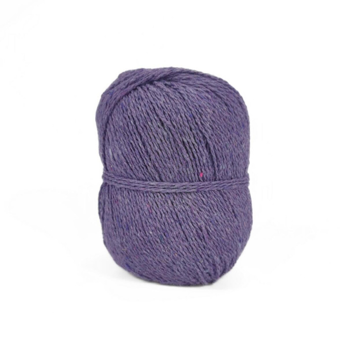 66 Пряжа Adriafil Fenice, 50г - 155м, бузковий, 80% бавовна перероблена, 15% бавовна, 5% інші волокна