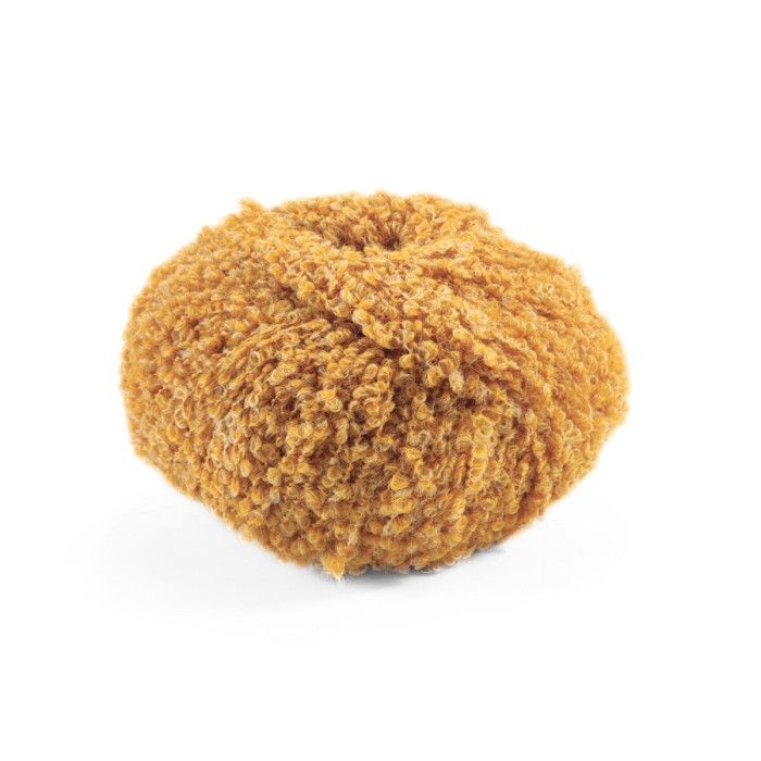 66 Пряжа Laines du Nord Teddy B, 50г - 120м, медовий, 75% альпака, 10% вовна, 15% поліамід