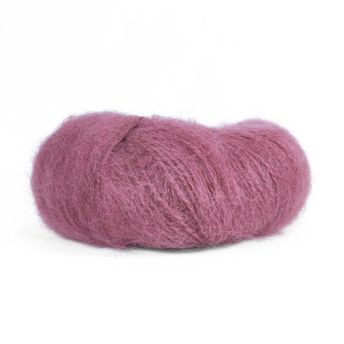 66 Пряжа Tropical Lane Paris 70, 40г - 120м, сливовий, 70% кід мохер, 30% акрил