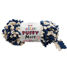 6628 Пряжа Puffy More 150гр-11,5м (різнокольорова). Alize