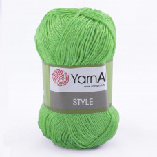 663 Пряжа Style 50гр - 185м (Зелений) YarnArt
