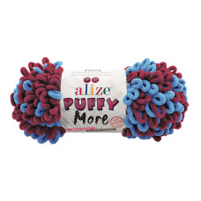 6633 Пряжа Puffy More 150гр-11,5м (різнокольорова). Alize