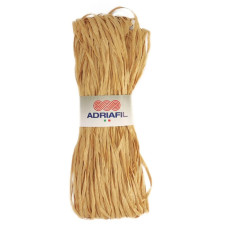67 Рафія Adriafil Rafia Filato, 50г - 100-150м, солома, 100% рослинна целюлоза