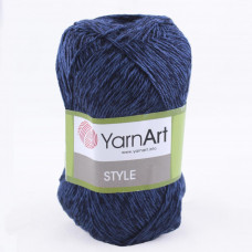 670 Пряжа Style 50гр - 185м (Темно-синій) YarnArt