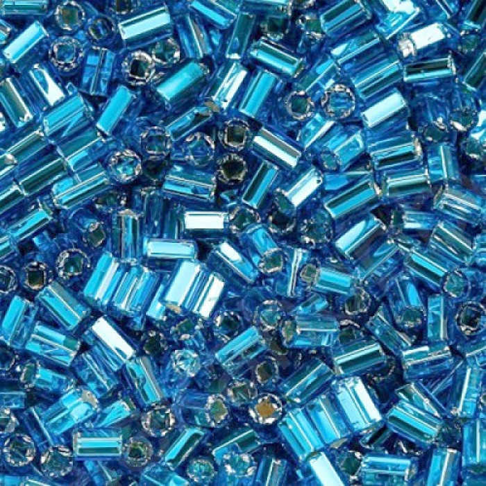 67030-10/0 бісер-рубка Preciosa Чехія 50 г (блакитний), d-2.0-2.3 mm