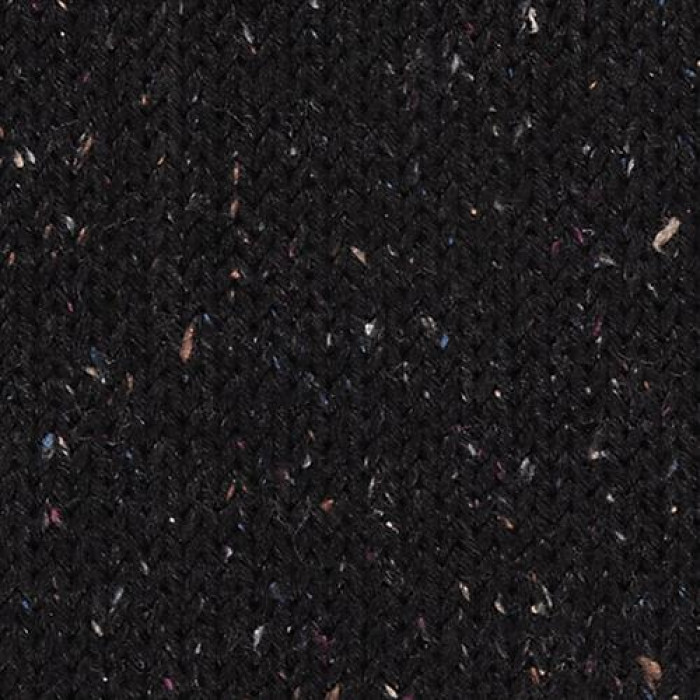 6770 Пряжа Laines du Nord Cotton Silk Tweed, 100г - 280м, чорний, 90% бавовна, 10% шовк