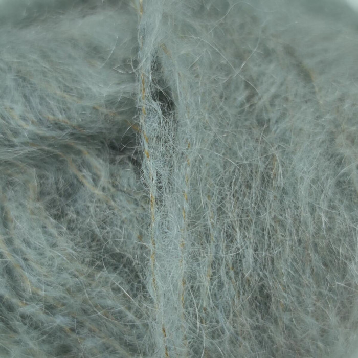 68 Пряжа Mondial Lieve, 50г - 140м, блакитна, 90% кід мохер, 10% мікрофібра PА