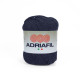 69 Пряжа Adriafil Fenice, 50г - 155м, темно-синій, 80% бавовна перероблена, 15% бавовна, 5% інші волокна