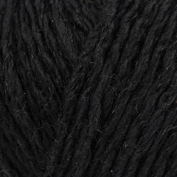 69 Пряжа Adriafil Tenerife, 50г - 90м, чорний, 90% бавовна, 10% віскоза