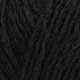 69 Пряжа Adriafil Tenerife, 50г - 90м, чорний, 90% бавовна, 10% віскоза