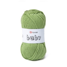 69 Пряжа Baby 50гр-150м (салатовий). YarnArt