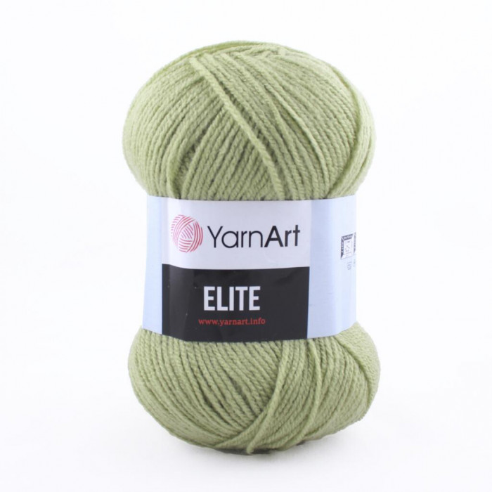 69 Пряжа Elite 100гр - 300м (Світло-зелений) YarnArt