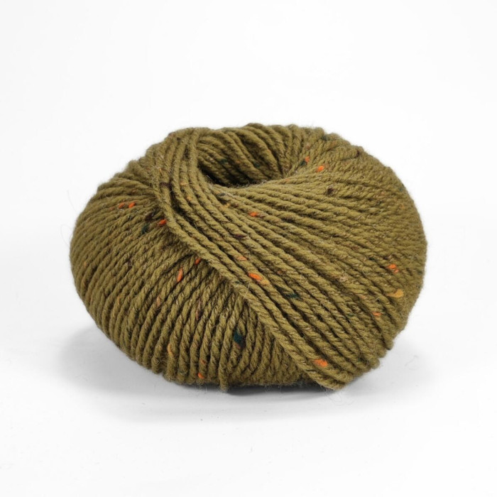 6964 Пряжа Lana Gatto Everest, 50г - 100м, оливковий, 95% вовна, 5% віскоза