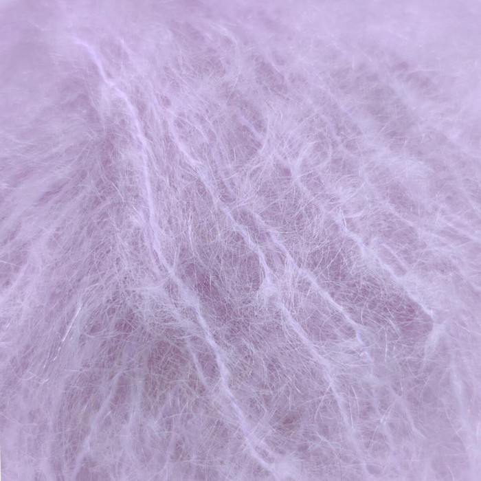 699 Пряжа Mondial Lieve, 50г - 140м, ніжно-бузковий, 90% кід мохер, 10% мікрофібра PА