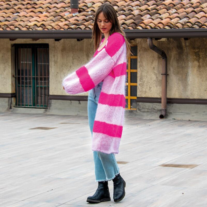 699 Пряжа Mondial Lieve, 50г - 140м, ніжно-бузковий, 90% кід мохер, 10% мікрофібра PА