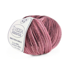 7 Пряжа Campolmi Filati Svezia Fantasie, 100г - 250м, мультіколор, 50% вовна, 25% акрил