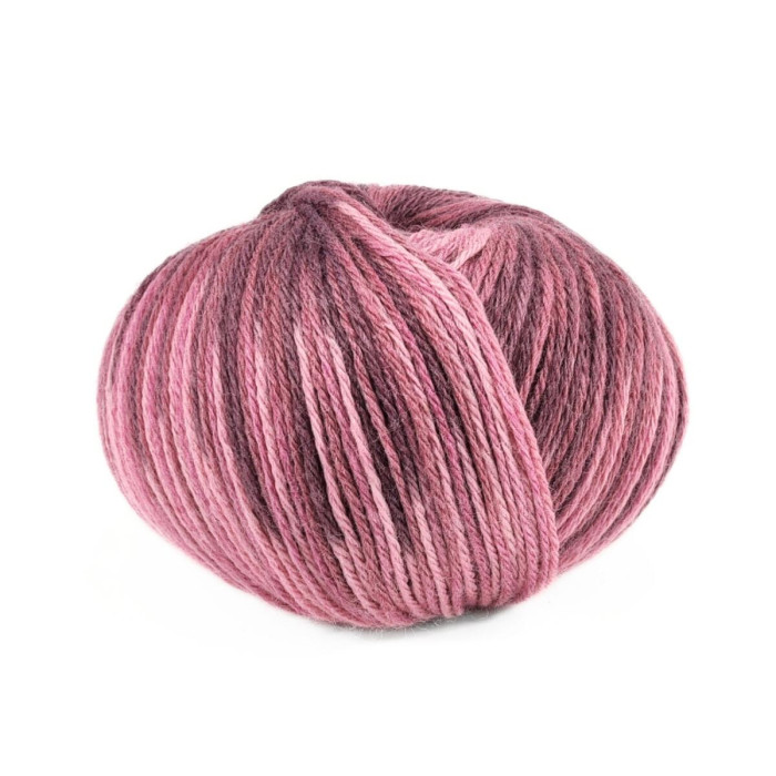 7 Пряжа Campolmi Filati Svezia Fantasie, 100г - 250м, мультіколор, 50% вовна, 25% акрил