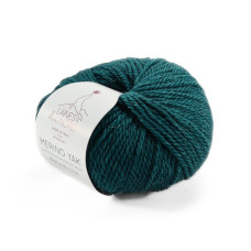 7 Пряжа Laines du Nord Merino Yak, 50г - 115м, малахітовий, 15% альпака, 15% як, 70% вовна