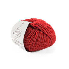 7 Пряжа Laines du Nord Soft Carded Merino, 25г - 90м, червоний, 100% вовна