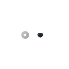 7 SNOU (носик) black Circulo - Носик чорний 7 мм, пластик