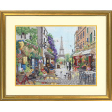 70-35438 Dimensions Набір для вишивки рахунковим хрестиком - Париж 38,1x27,9 см Aida 14