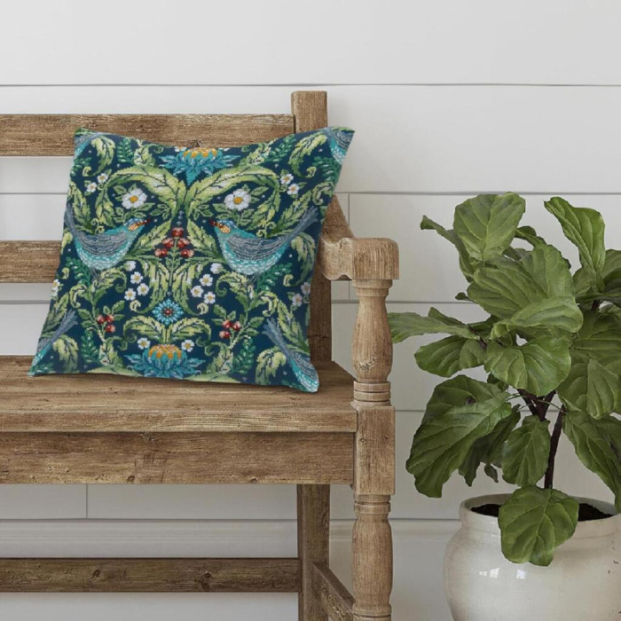 70-35444 Dimensions Набір для вишивки рахунковим хрестиком - Summer Pattern Літній мотив 35x35 см, Aida14