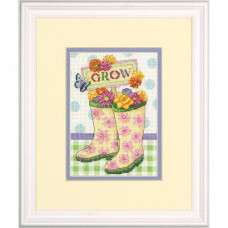 70-65127 Dimensions Набір для вишивки друкованим хрестиком - Рости Grow, 12x17 см