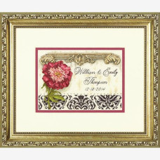 70-65138 Dimensions Набір для вишивки рахунковим хрестиком - Елегантне весілля Elegant Wedding Record 18x13 см, Aida14