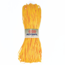 70 Рафія Adriafil Rafia Filato, 50г - 100-150м, жовтий, 100% рослинна целюлоза