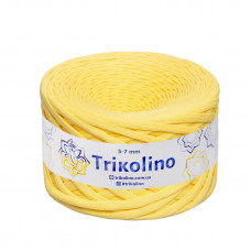 700650 Пряжа трикотажна 5-7 мм 290гр - 100м (лимон). Trikolino