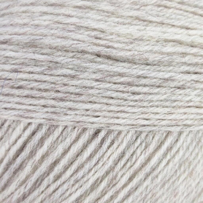 701 Пряжа Tropical Lane Calzepiu, 100г - 420м, перлинно-сірий меланж, 75% вовна, 25% нейлон