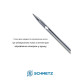 Голки Schmetz Quick Threading 705 HDK №80, 5 шт, з боковим прорізом у вушці, для побутових швейних машин, на картонній основі