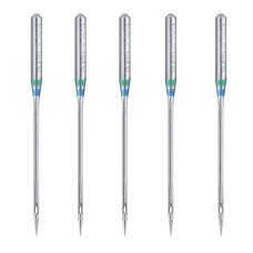 Голки Schmetz Quick Threading 705 HDK №90, 5 шт, з боковим прорізом у вушці, для побутових швейних машин, без картонної основи
