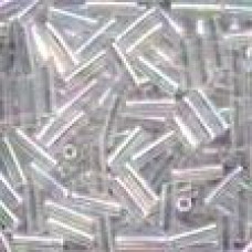 70161 Склярус 11/0 (2,5 мм) Mill Hill Small Bugle Beads 3,1 г, Crystal