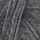 702 Пряжа Mondial Dolce Mohair, 50г - 150м, темно-сірий, 60% кід мохер, 40% акрил