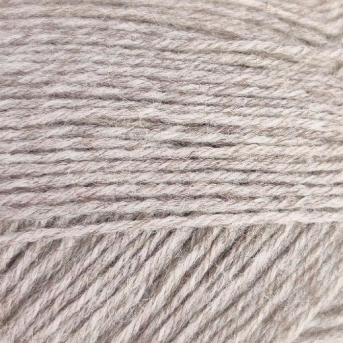 702 Пряжа Tropical Lane Calzepiu, 100г - 420м, бежевий меланж, 75% вовна, 25% нейлон