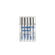 Голки Schmetz Sort 130/705 H-SORT №75x3, 90x2, 5 шт, асорті, для побутових швейних машин, без картонної основи