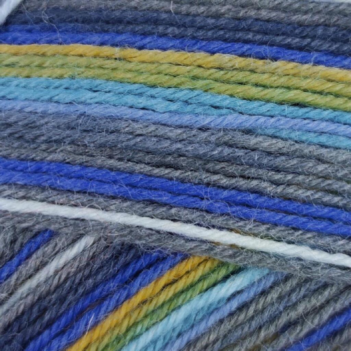 704 Пряжа Tropical Lane Calzetteria, 50г - 210м, мультіколор, 75% вовна, 25% нейлон