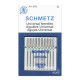 Голки Schmetz Universal 130/705 H №70, 10 шт, універсальні, для побутових швейних машин,на картонній основі