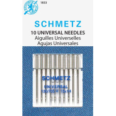 Голки Schmetz Universal 130/705 H №75, 10 шт, універсальні, для побутових швейних машин,на картонній основі