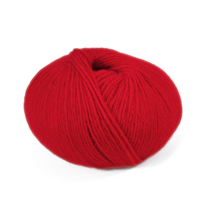 706 Пряжа Campolmi Filati Alpaca Peru, 100г - 200м, червоний, 100% бебі альпака