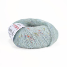 706 Пряжа Mondial Tweedy, 25г - 183м, світло-бірюзовий, 40% кід мохер, 20%, альпака бебі, 36% мікрофібра PА, 4% віскоза