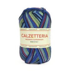 706 Пряжа Tropical Lane Calzetteria, 50г - 210м, мультіколор, 75% вовна, 25% нейлон